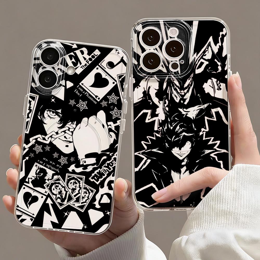 Tablet And Accessories Case - Game P-Persona 5 Phone Case Magnetic