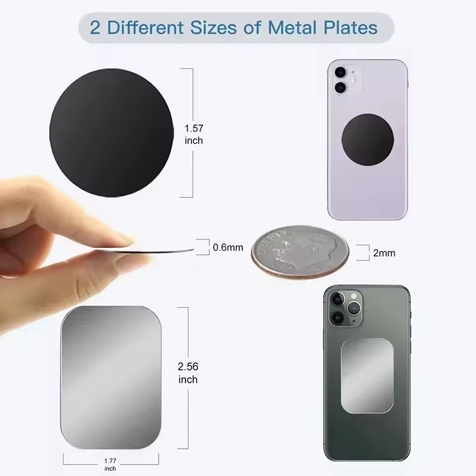 5/10pcs Magnetic Metal Plate D - огляд і ціна Useful Tablet Accessories