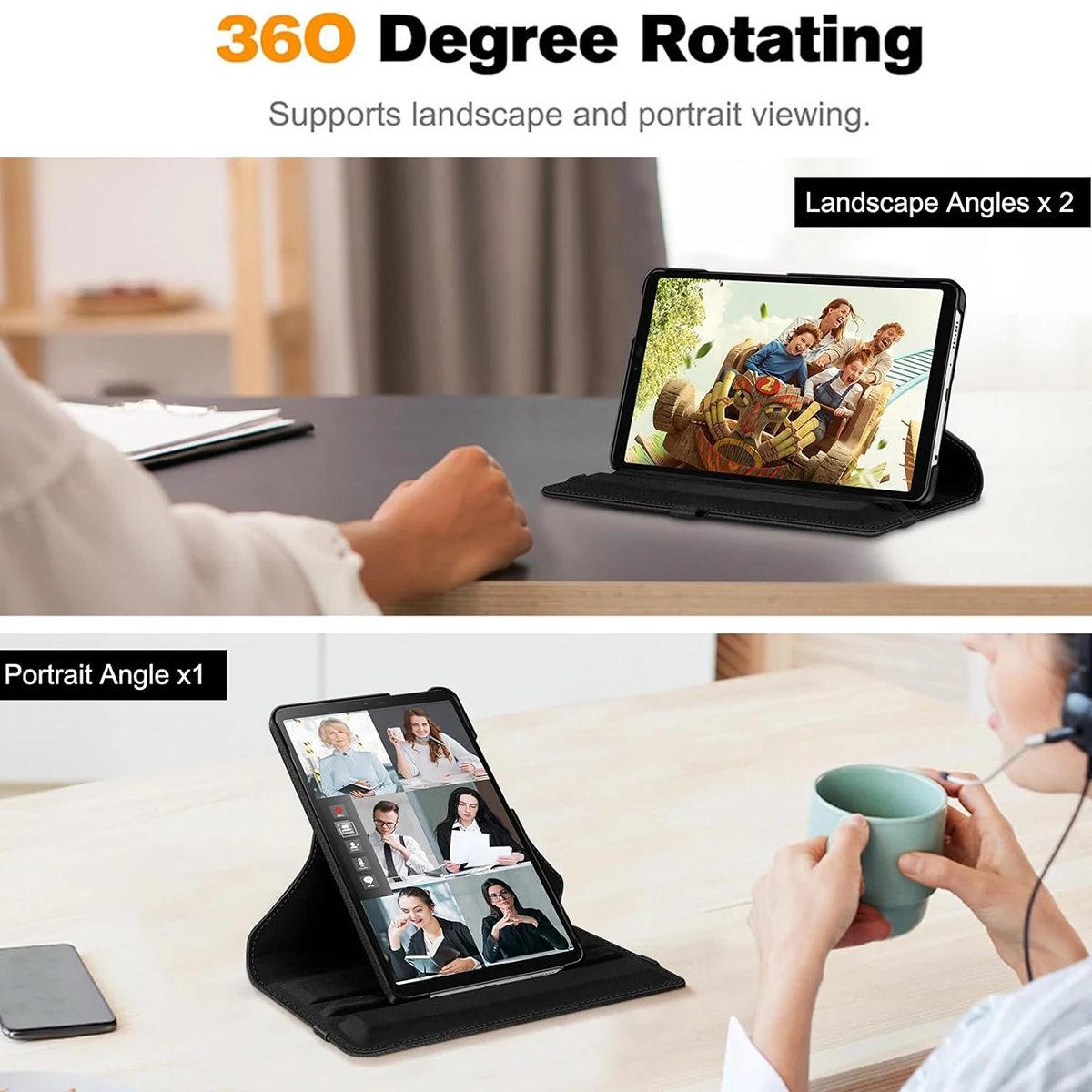 Rotating Case for Samsung Gala - огляд і ціна Tablet A9 Accessories