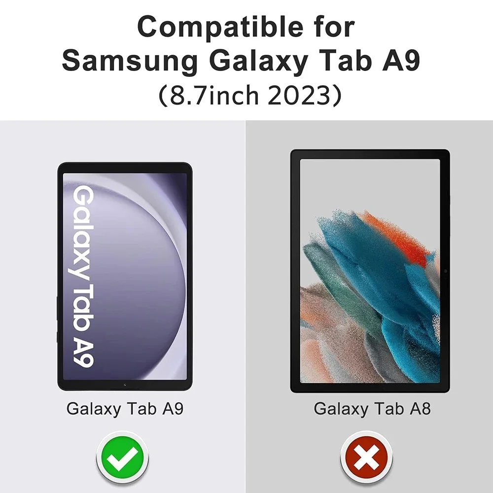 2PCS For Samsung Galaxy Tab A9 - огляд і ціна Galaxy Tablet Accessories