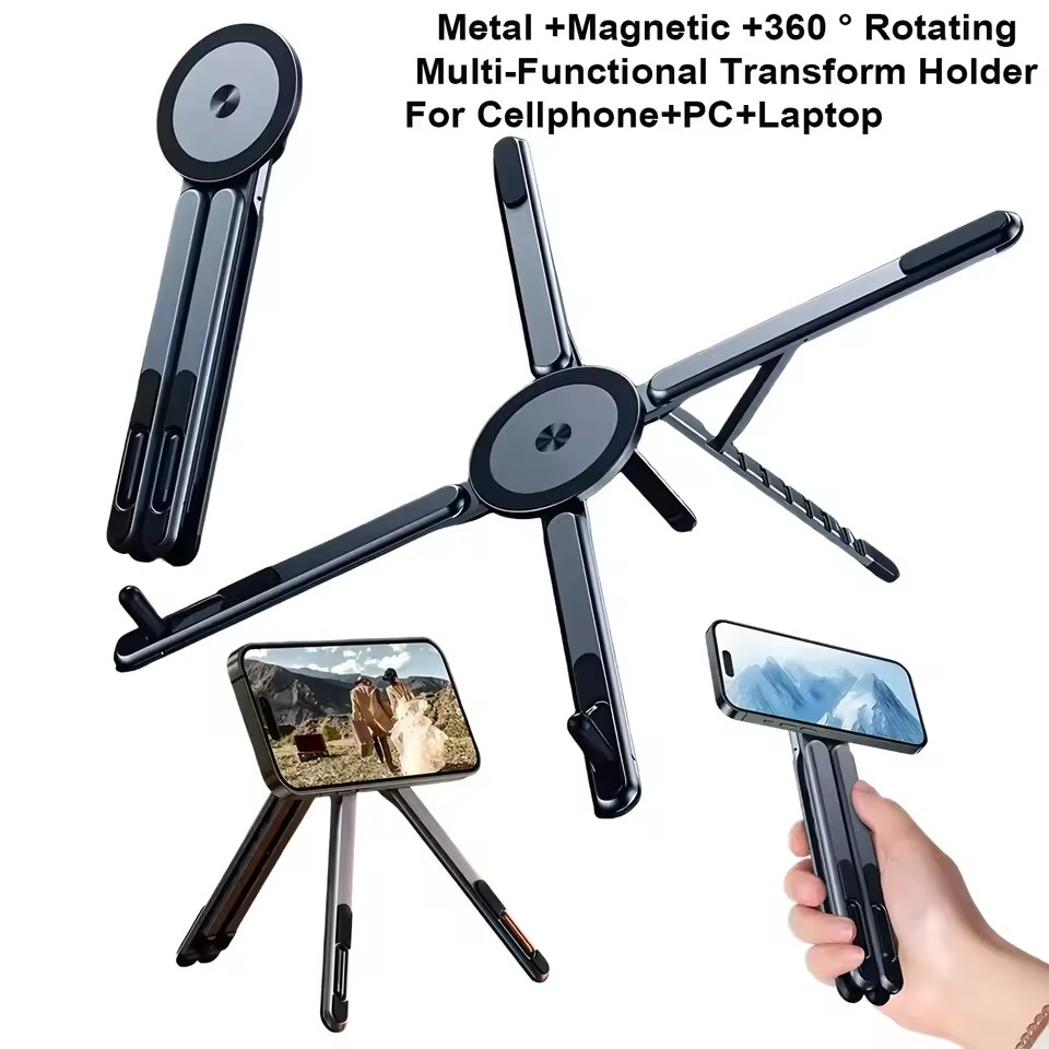 Portable Magnetic Phone Holder - огляд і ціна Laptop Tablet Accessories