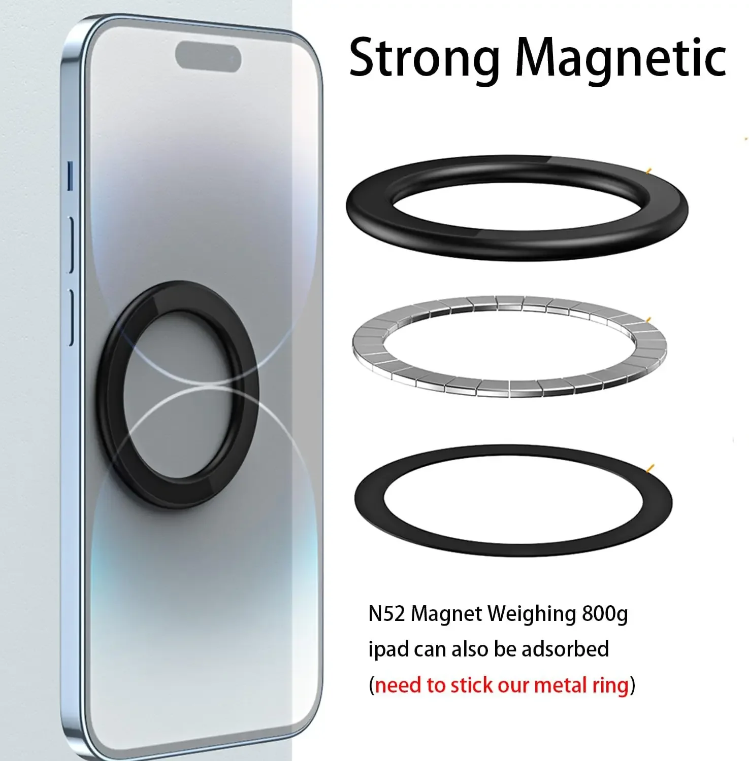 For MagSafe Magnetic Ring Hold - огляд і ціна Tablet Accessories Must Have
