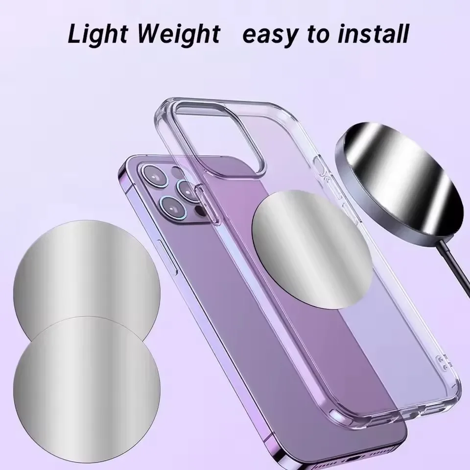 1-5PCS 8CM Magnetic Metal Plat - огляд і ціна Tablet Accessories Must Have