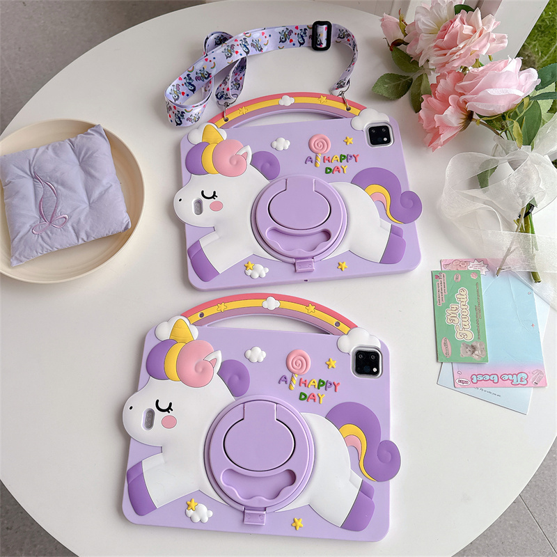 Cartoon Unicorn Kids Stand Tab - огляд і ціна Tablet A9 Accessories