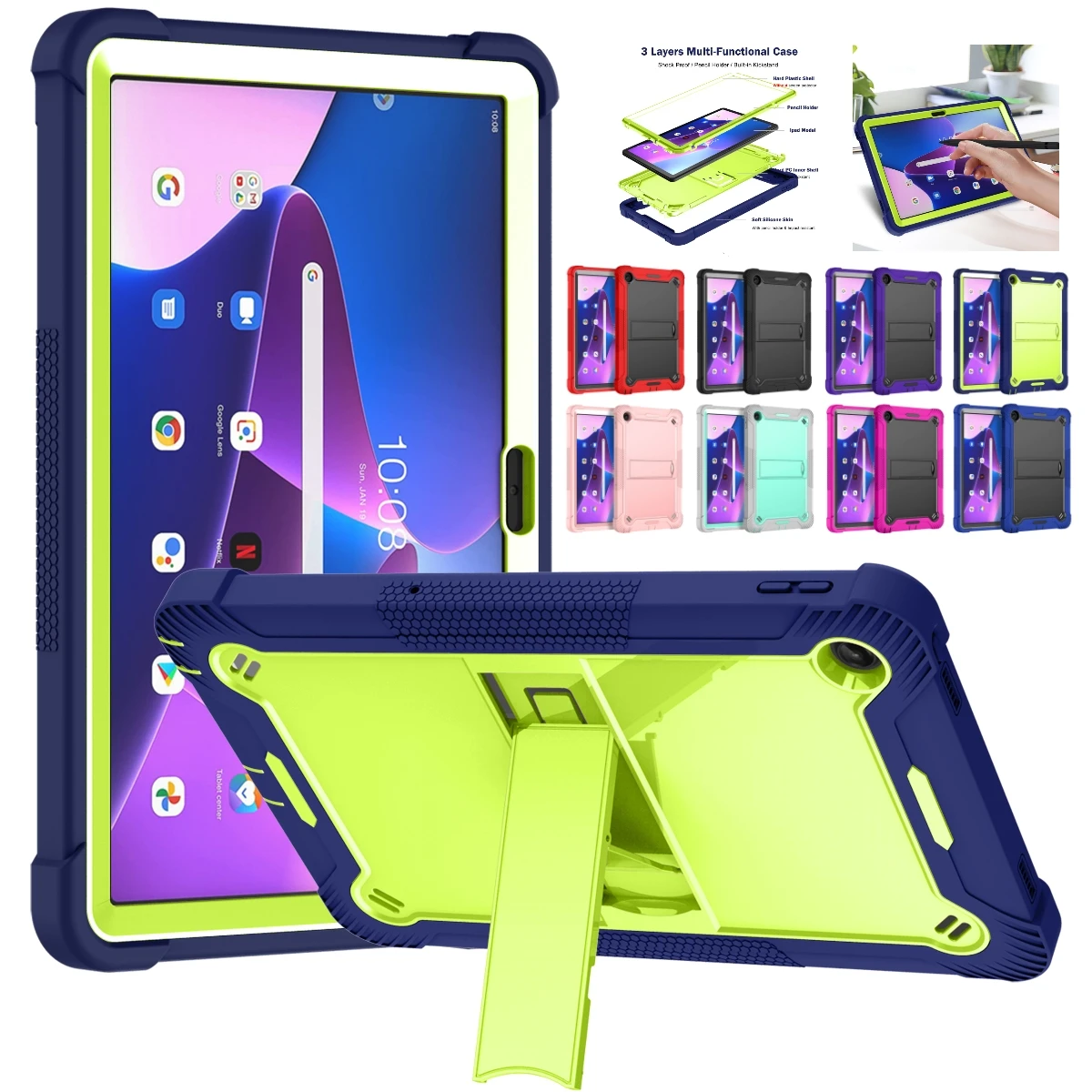 Armor Stand Case For Samsung G - огляд і ціна Tablet A9 Accessories