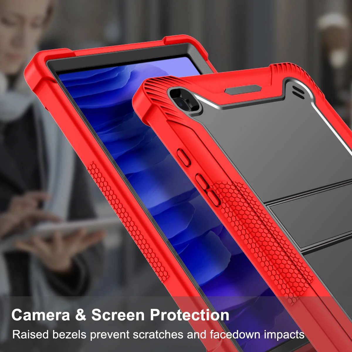 Armor Stand Case For Samsung G - огляд і ціна Tablet A9 Accessories
