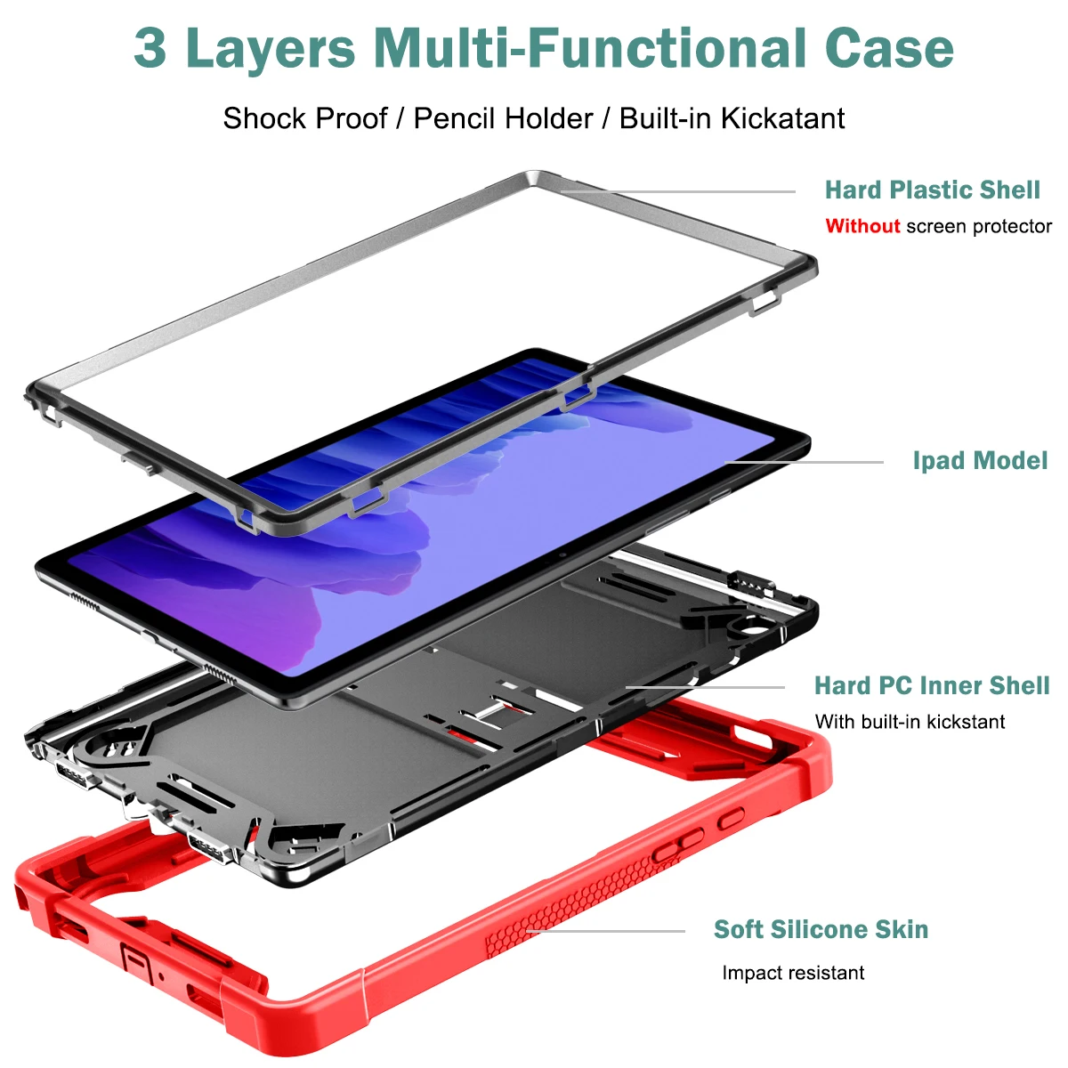 Armor Stand Case For Samsung G - огляд і ціна Tablet A9 Accessories