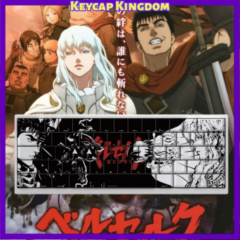BERSERK Theme Anime Keycap 98  - огляд і ціна Laptop Tablet Accessories