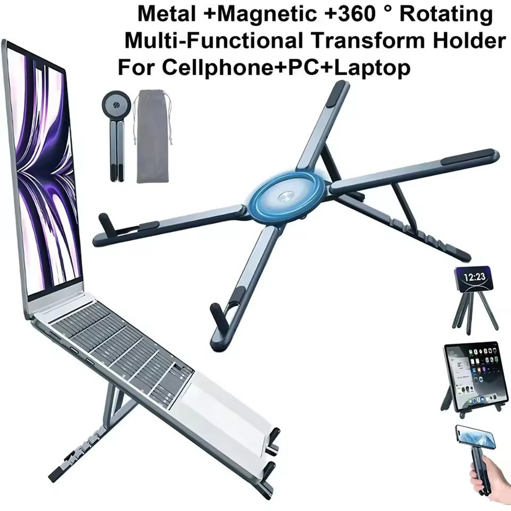 Portable Magnetic Phone Holder - огляд і ціна Laptop Tablet Accessories