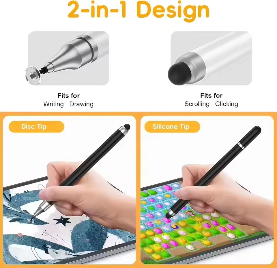 2 in 1 Universal Stylus Pen Fo - огляд і ціна Useful Tablet Accessories